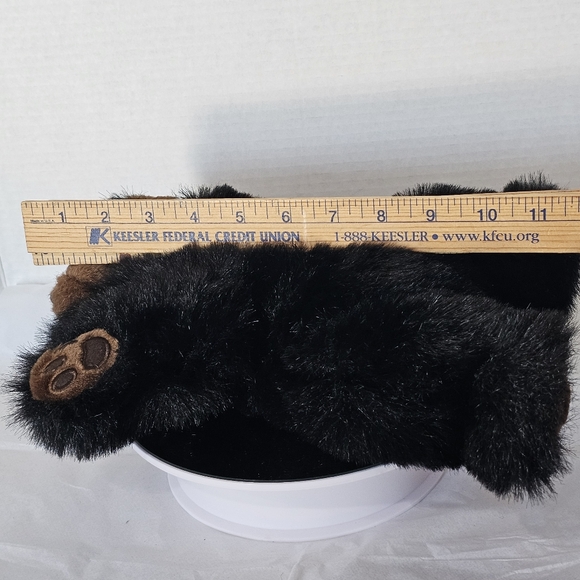 TY Baby Paws Brown Black Bear 12" Plush Stuffed Animal Vintage 👀 - Picture 8 of 15